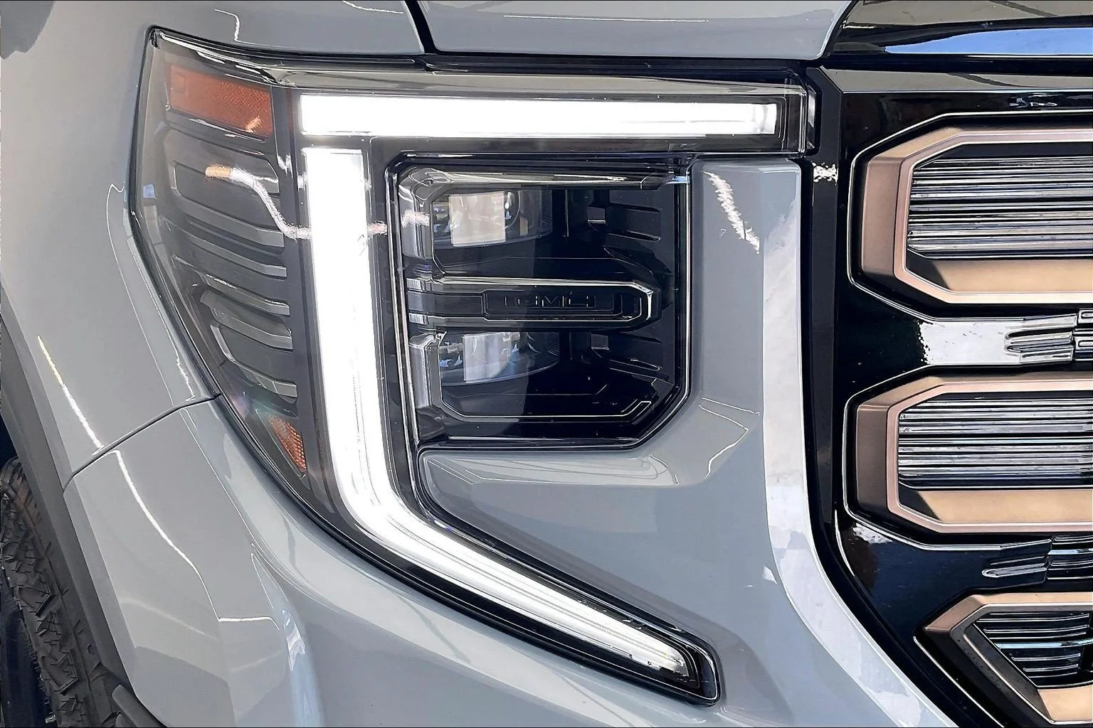Used 2024 Thunderstorm Gray GMC AT4X image 28