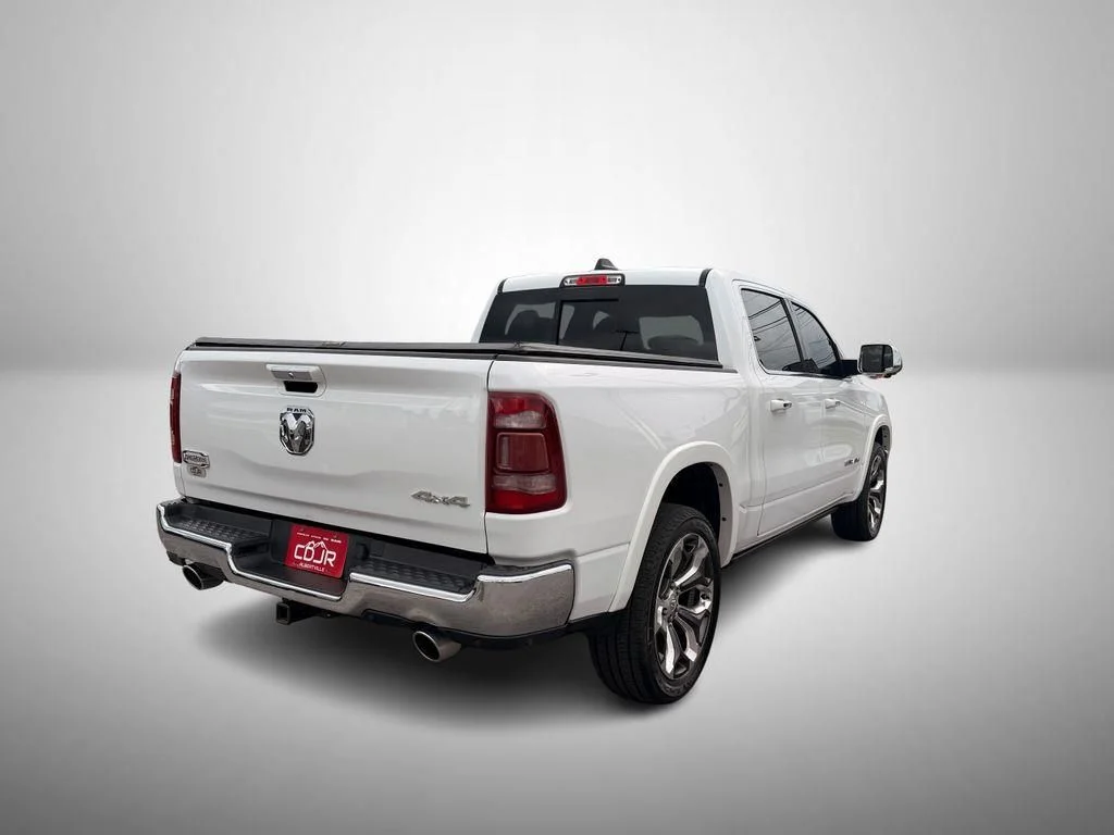 Used 2019 White Ram Laramie Longhorn image 4