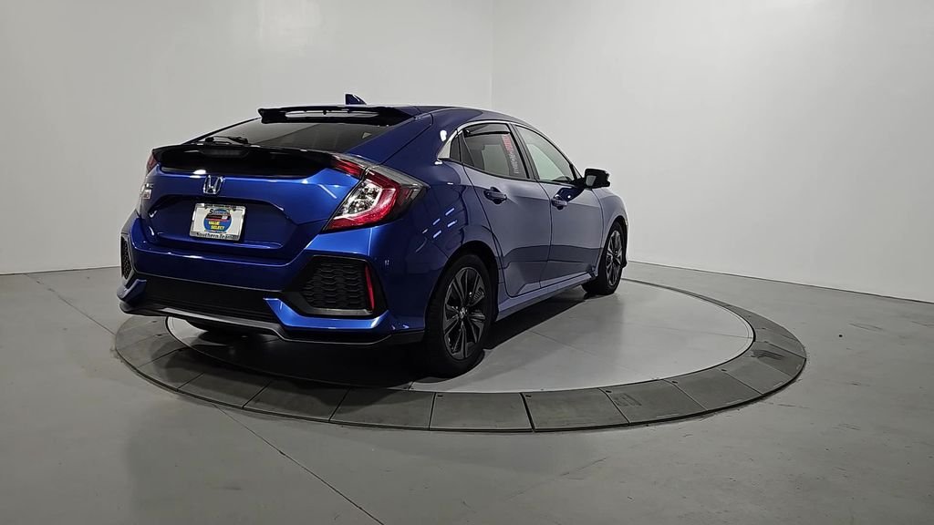 Used 2019 Blue Honda EX image 5