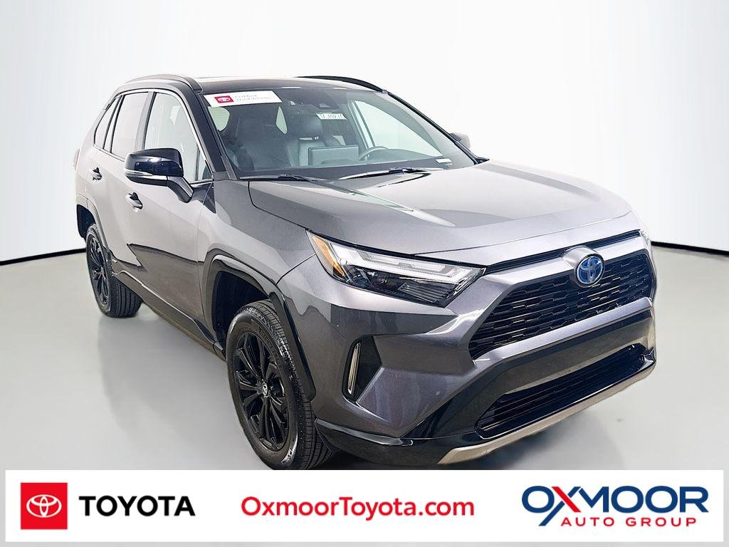 Used 2024 Magnetic Gray Metallic/Midnight Black Metallic Toyota Hybrid XSE image 1