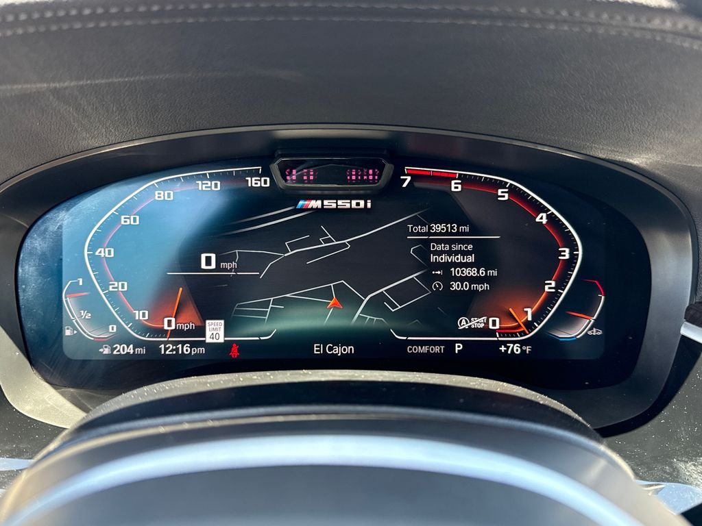 Used 2023 Black BMW M550i xDrive image 32