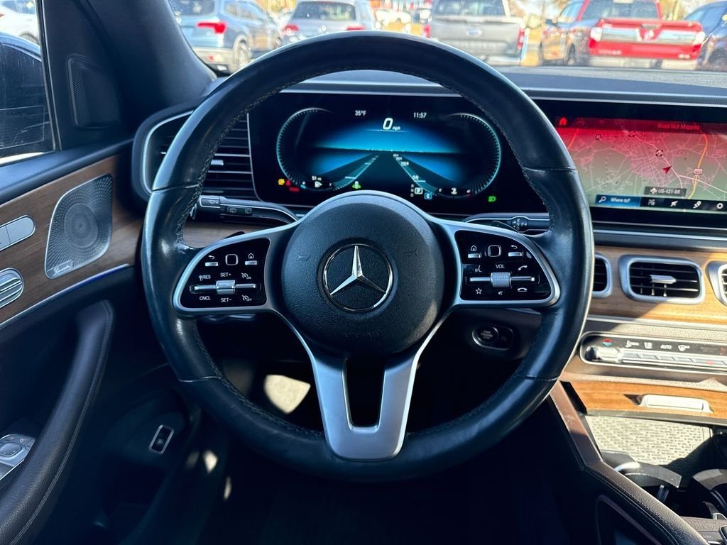Used 2021 Brilliant Blue Metallic Mercedes-Benz GLE 350 image 16