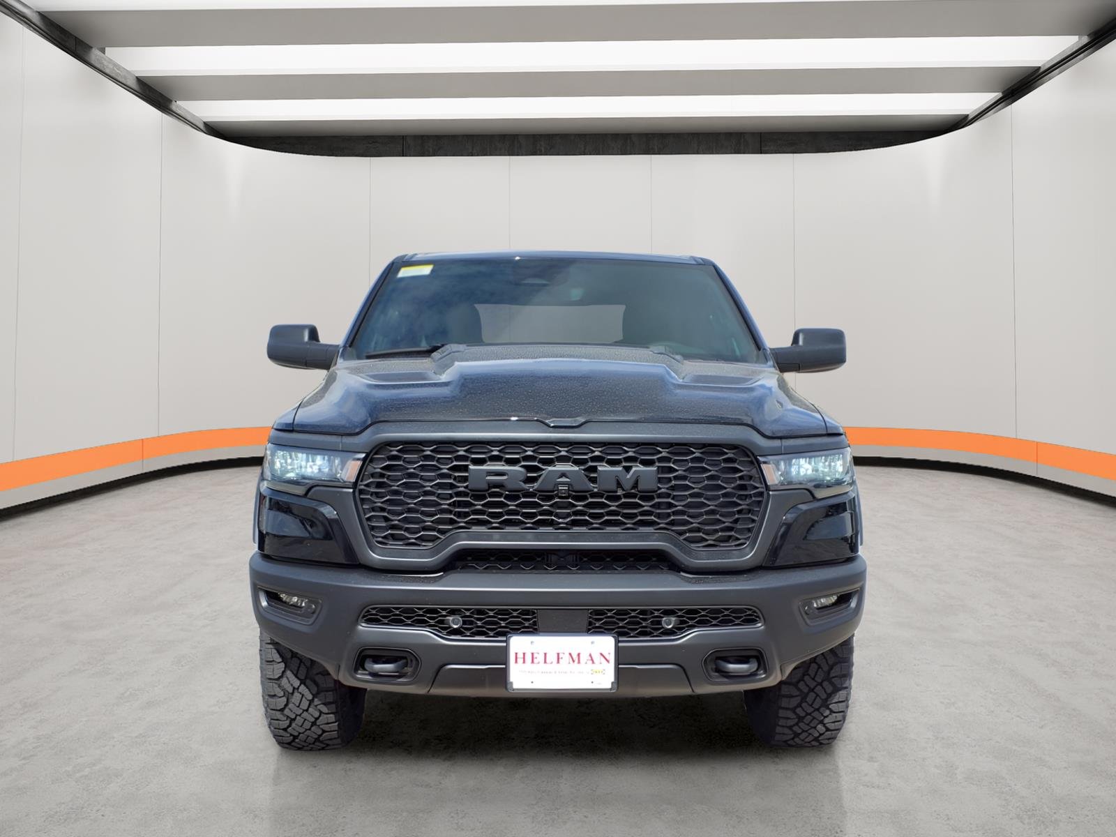 New 2026 Diamond Black Crystal Pearl-Coat Exterior Paint RAM Rebel image 2