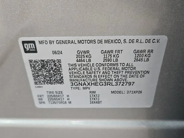 Used 2024 Sterling Gray Metallic Chevrolet LS image 30