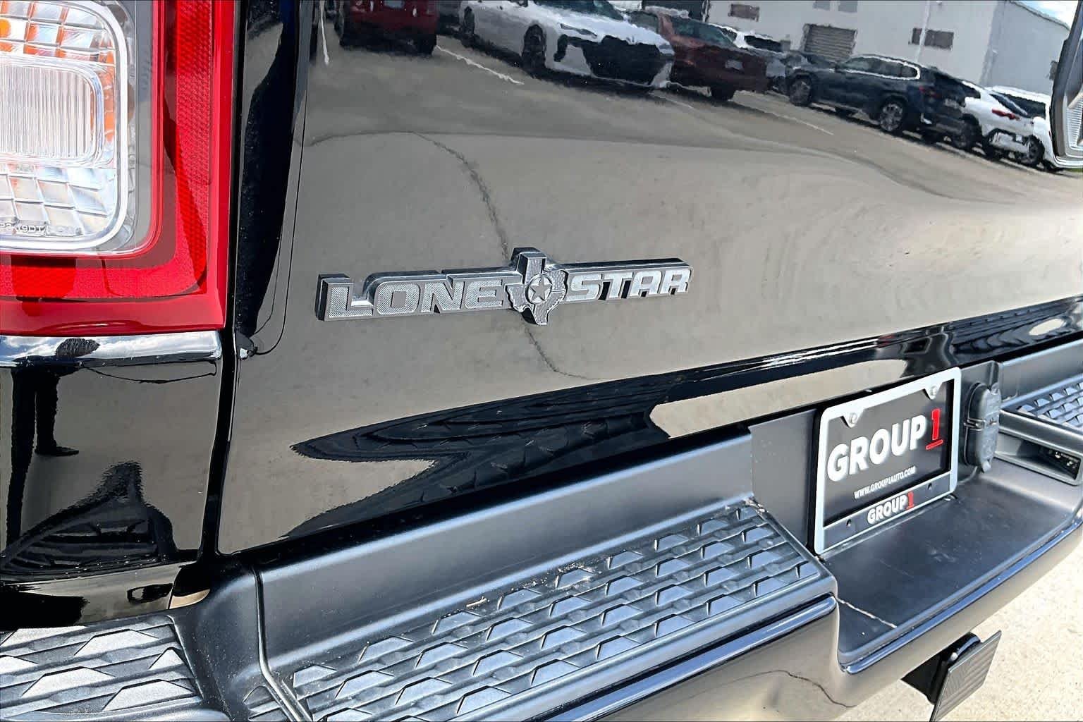 Used 2023 Diamond Black Crystal Pearlcoat Ram Lone Star image 9