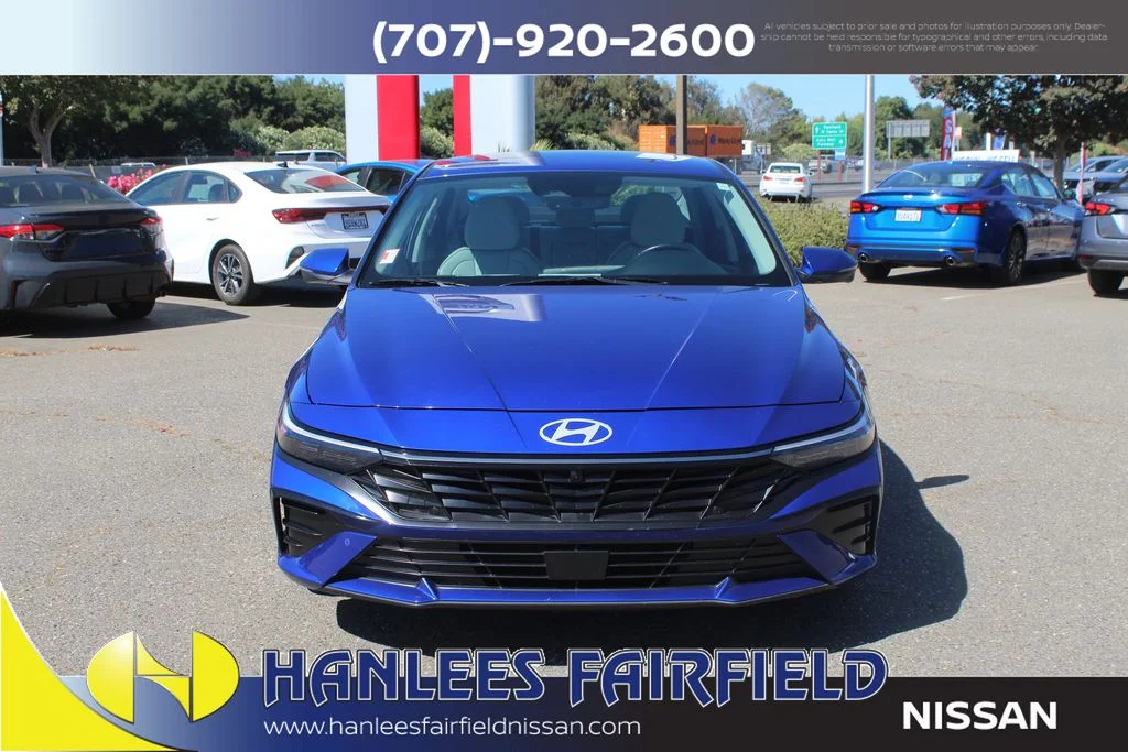 Used 2024 Blue Hyundai Limited image 4