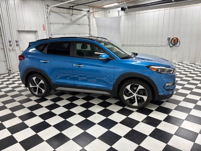 Used 2018 Blue Hyundai Limited image 3