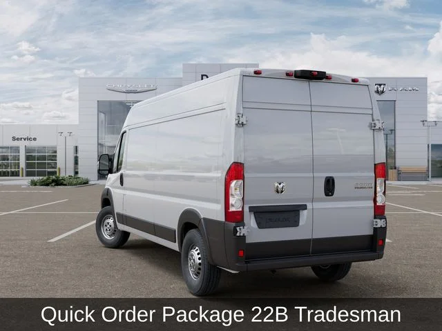 New 2026 Bright White Clear-Coat Exterior Paint RAM High Roof image 3