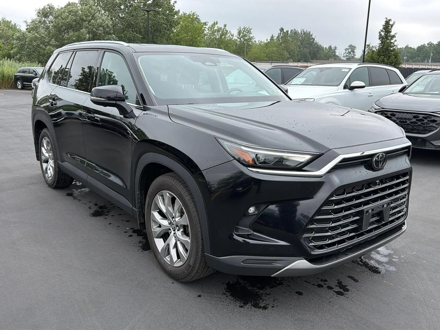 Used 2024 Midnight Black Metallic Toyota Limited image 7