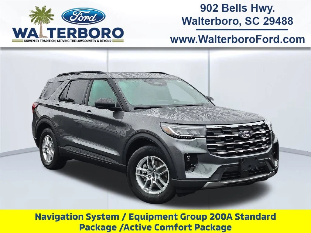 New 2027 Carbonized Gray Metallic Ford Active image 1