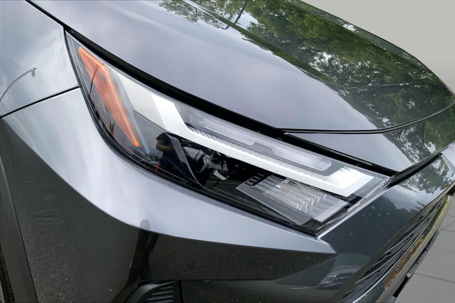 Used 2025 Magnetic Gray Metallic Toyota Hybrid LE image 28