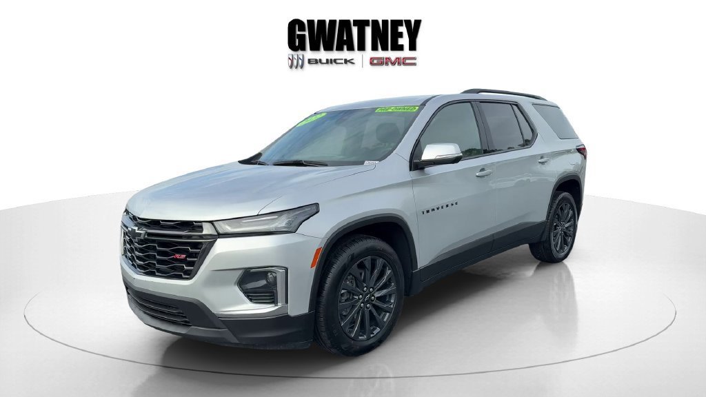 Used 2022 SILVER ICE METALLIC Chevrolet RS image 1