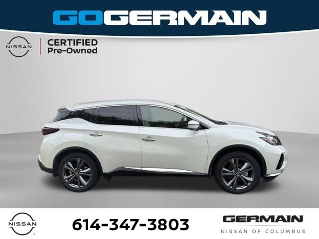 Certified Used 2021 White Nissan Platinum image 3