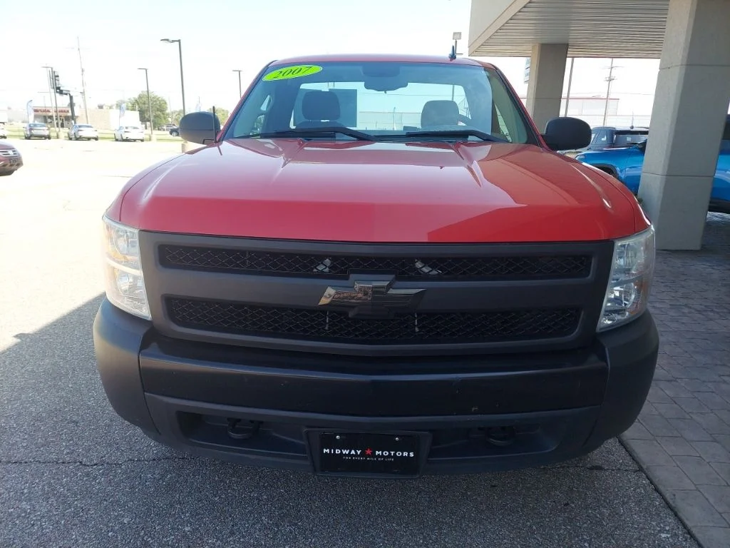 Used 2007 Red Chevrolet Work Truck image 2