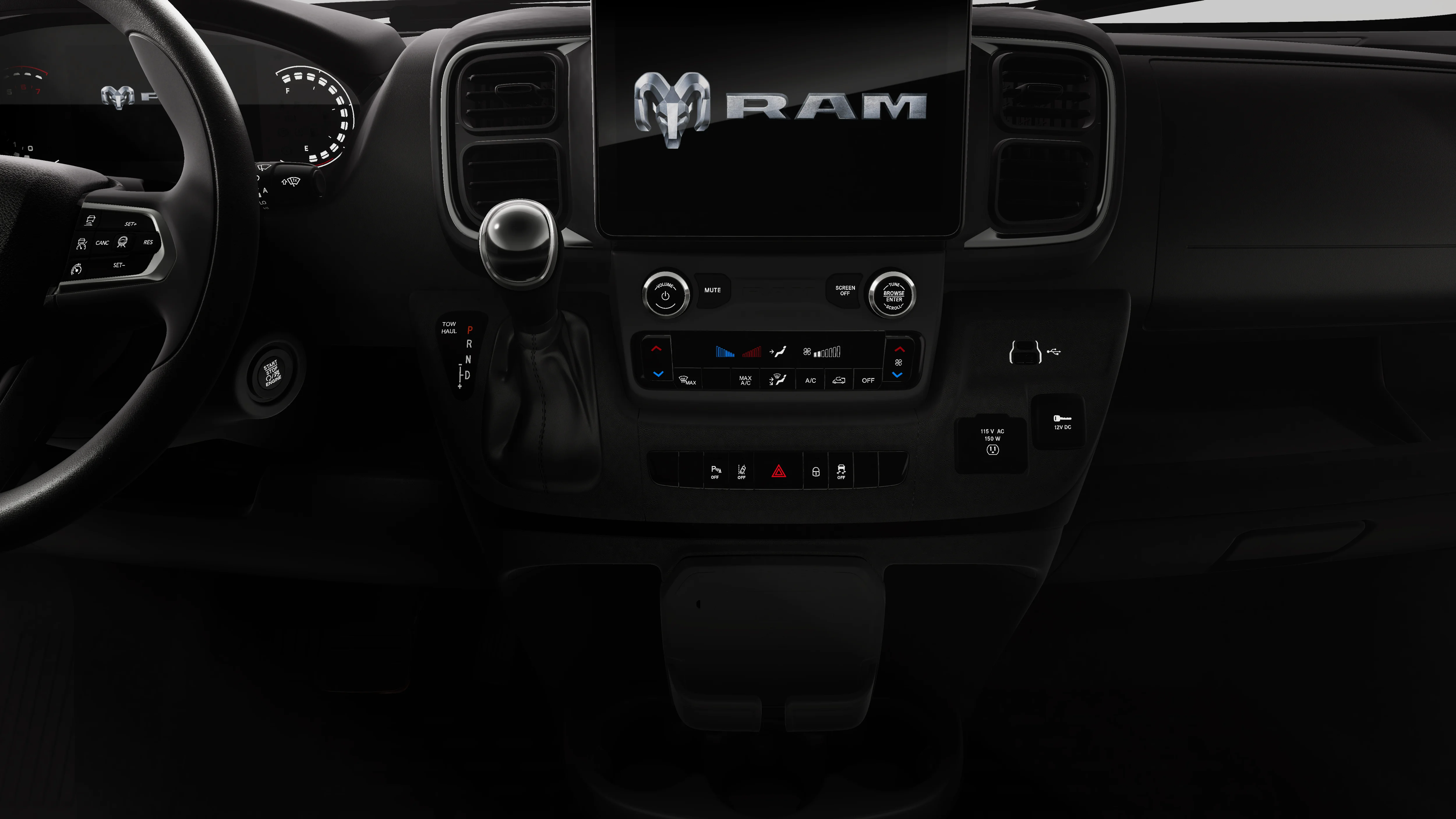 New 2026 Bright White Clearcoat RAM TRADESMAN image 17