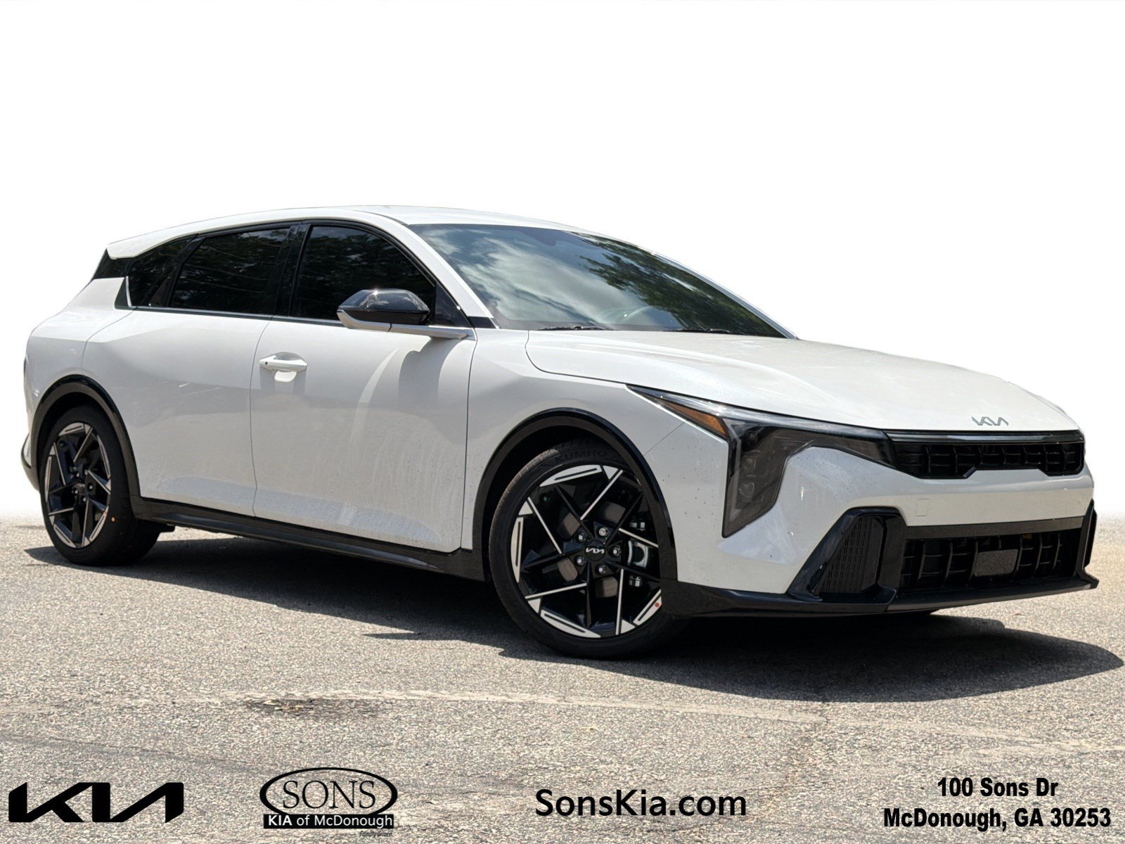 New 2026 Snow White Pearl Kia GT-Line image 1