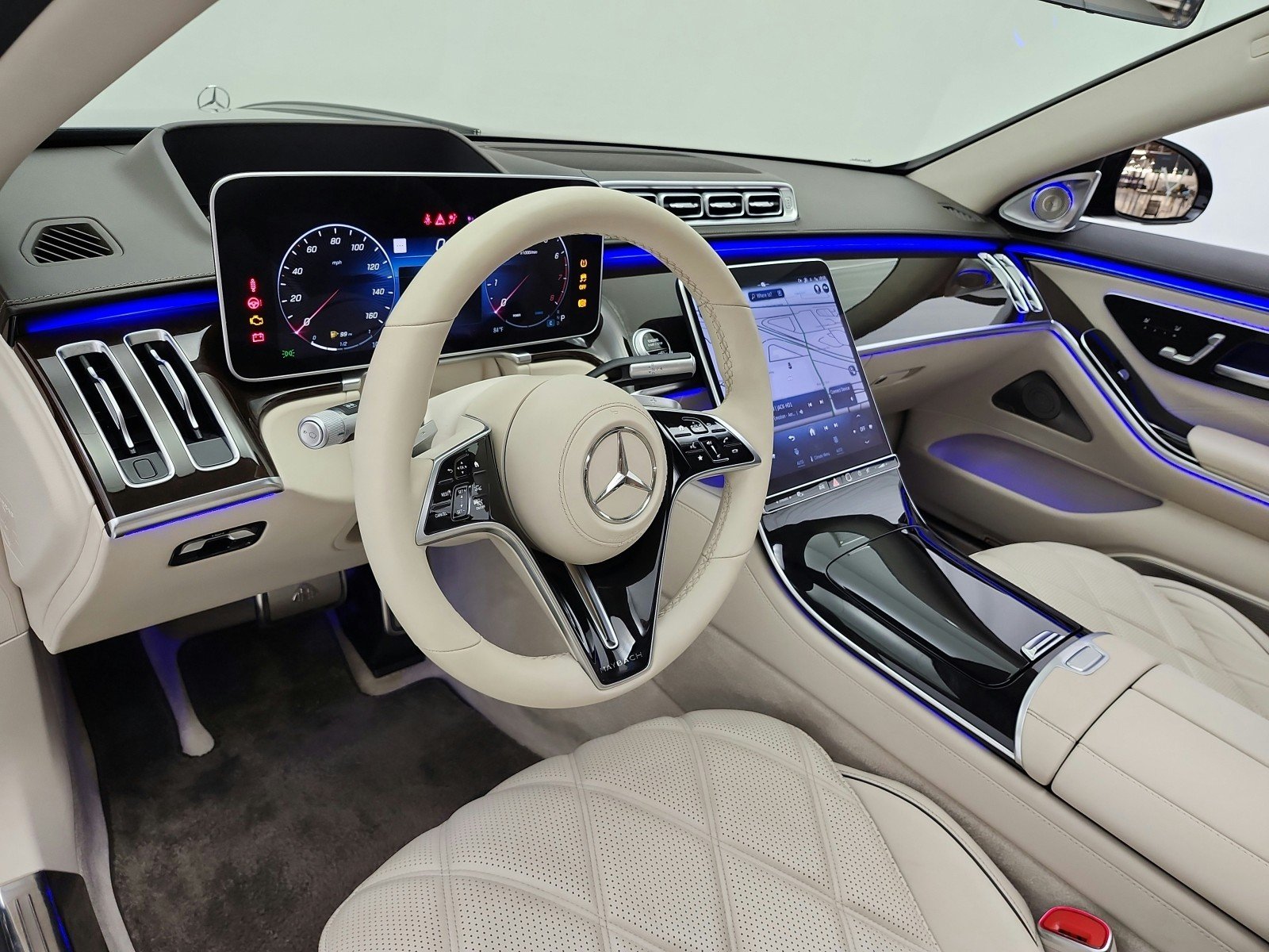 Certified Used 2023 Obsidian Black Mercedes-Benz Maybach S 580 4MATIC® Sedan image 9