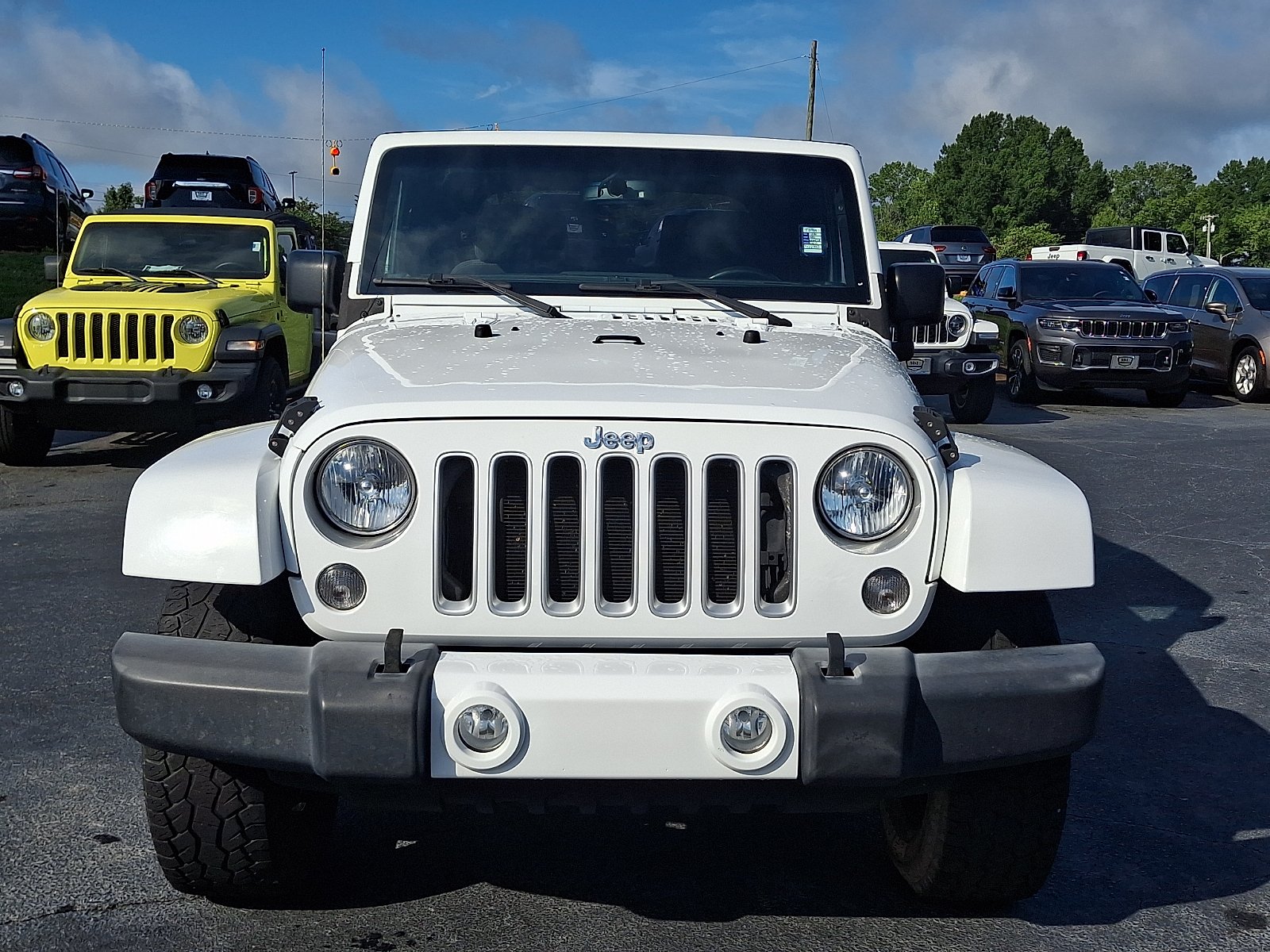 Used 2016 Jeep Wrangler Sahara with VIN 1C4AJWBG5GL127883 for sale in Lexington, NC