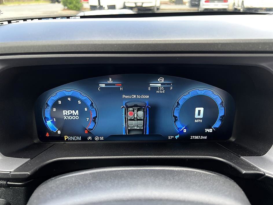 Used 2025 Blue Metallic Ford Badlands image 15