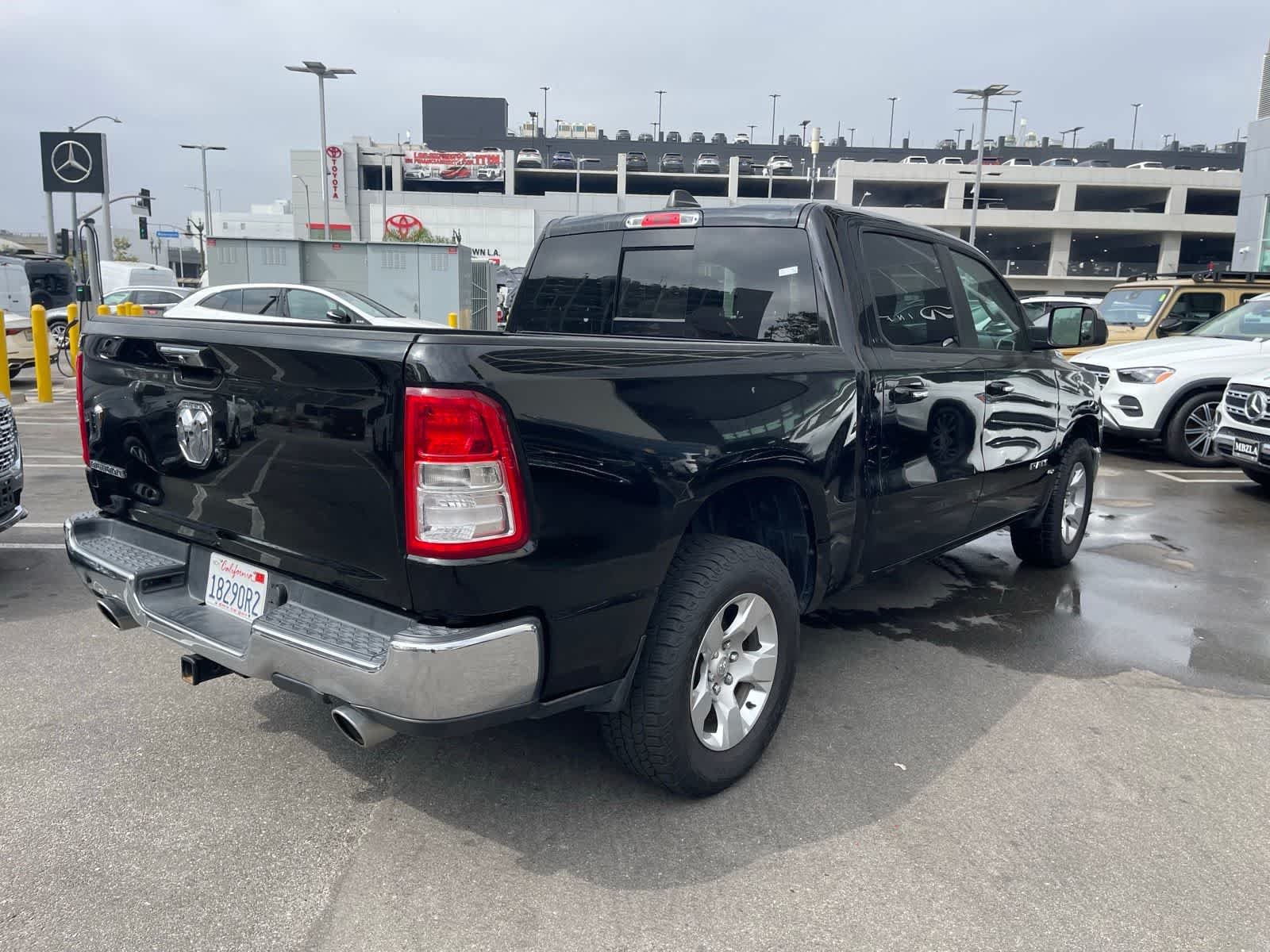 Used 2019 Diamond Black Crystal Pearlcoat Ram Big Horn/Lone Star image 3
