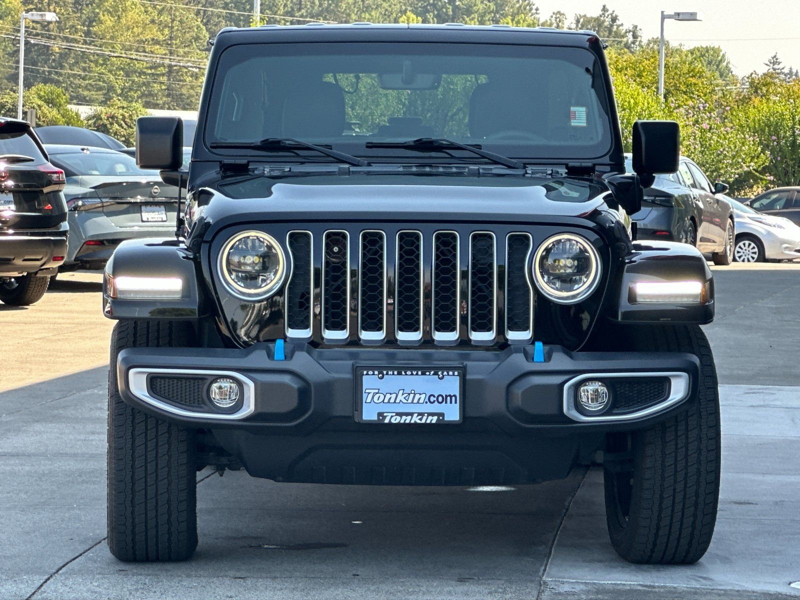 Used 2023 Black Clearcoat Jeep Sahara 4xe image 8