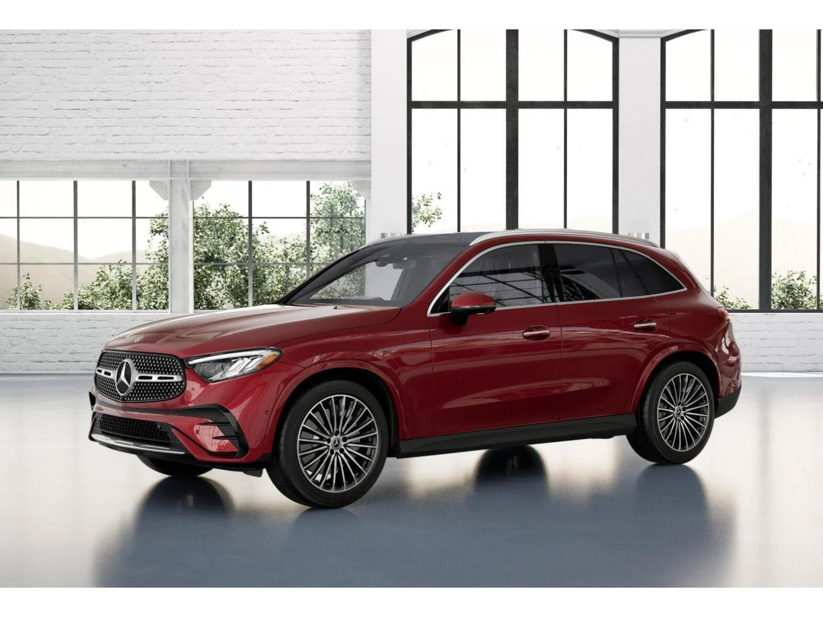 New 2026 MANUFAKTUR Patagonia Red Metallic Mercedes-Benz GLC 300 image 39
