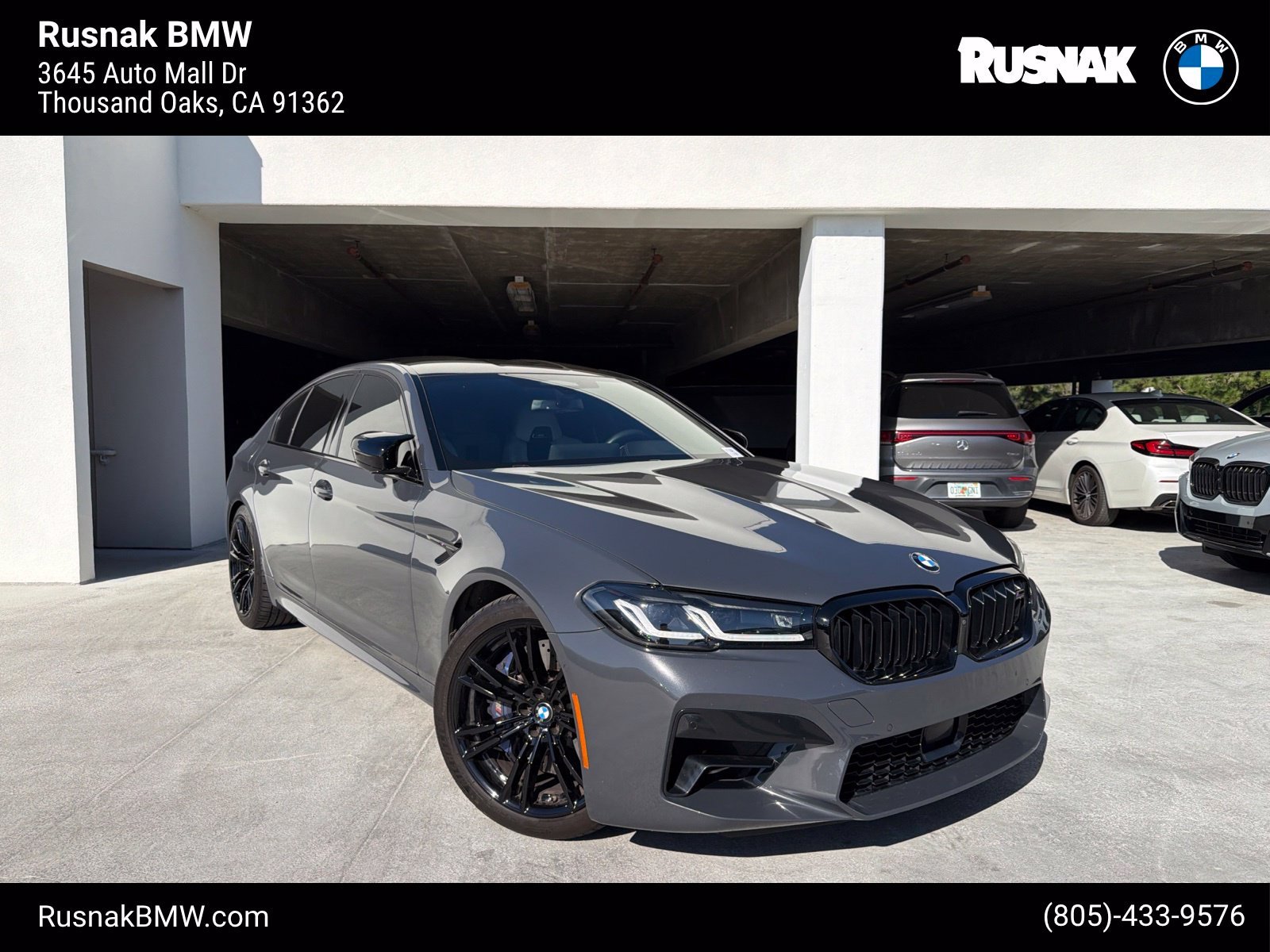 Used 2021 Brands Hatch Grey Metallic BMW Base image 1