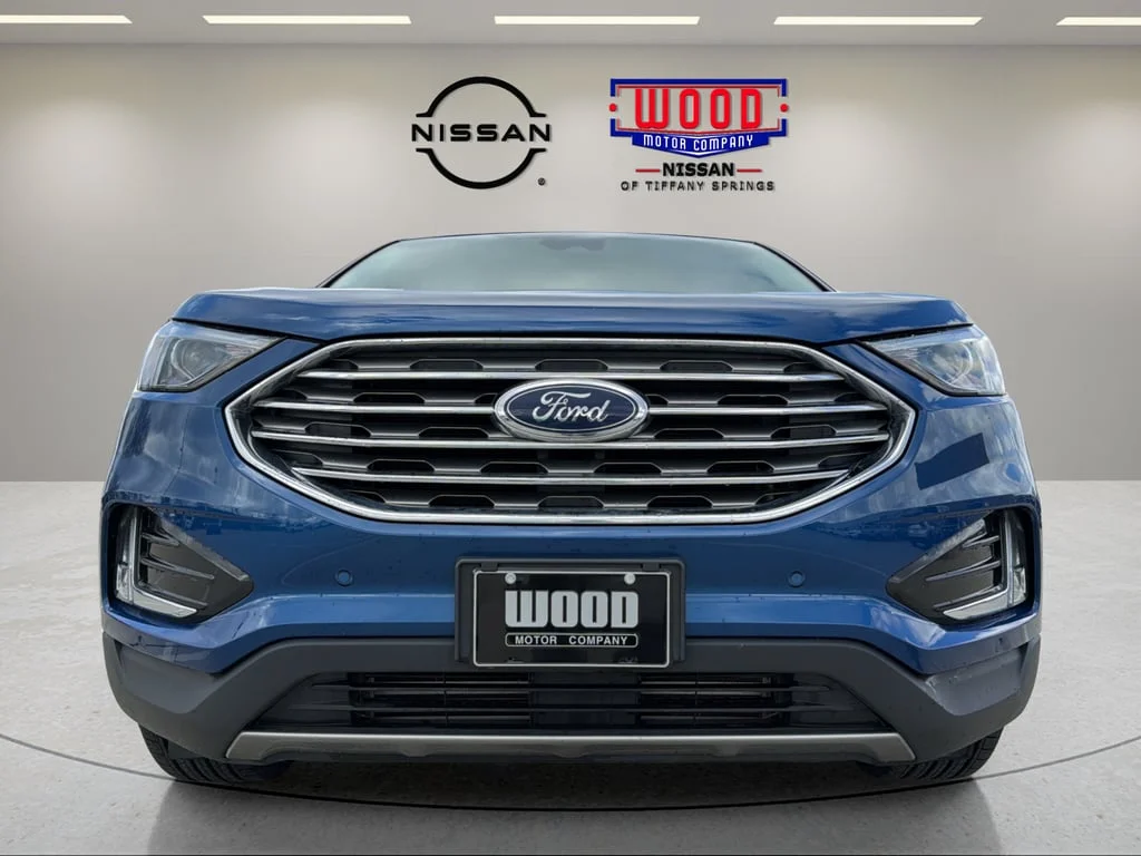 Used 2023 Blue Metallic Ford Titanium image 6