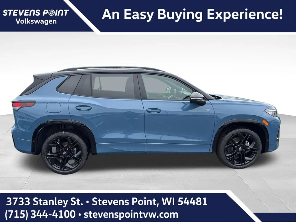 New 2026 Monterey Blue w/Deep Black Roof Volkswagen 2.0T SE R-Line Black image 6