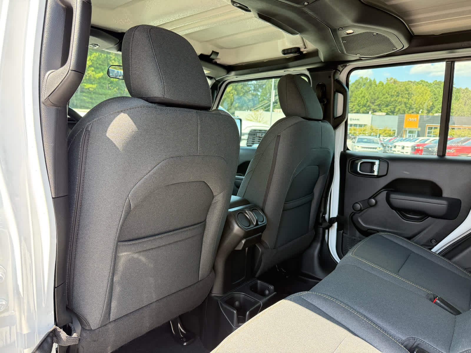 Used 2024 Bright White Clearcoat Jeep Sport image 26