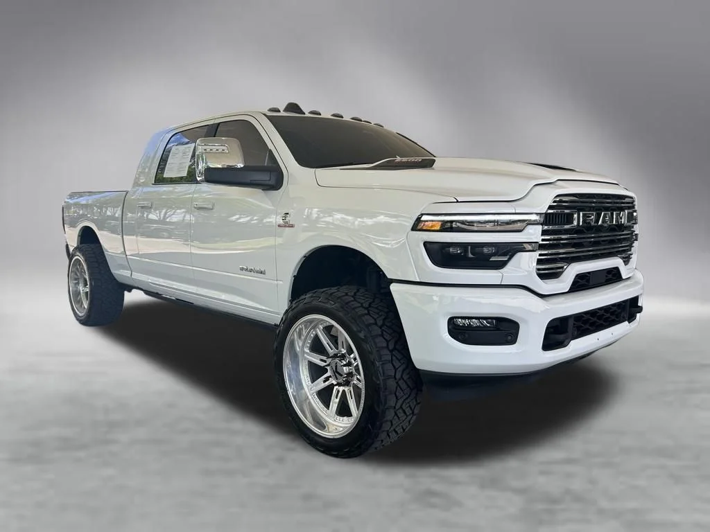 Used 2025 White Ram Laramie image 2