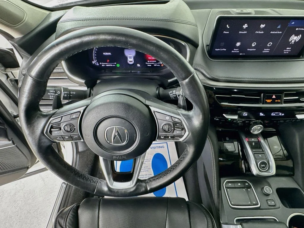 Used 2022 White Acura Advance image 12