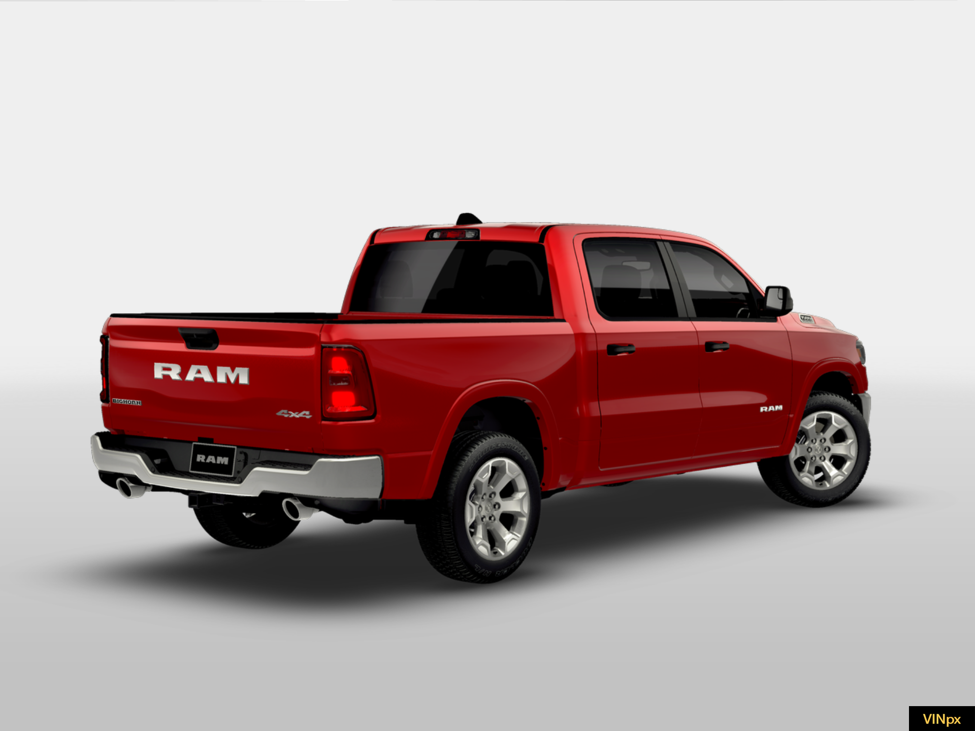 New 2026 Molten Red Pearl-Coat Exterior Paint RAM BIG HORN image 7