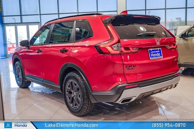 New 2026 Radiant Red Metallic Honda AWD TrailSport Hybrid image 7