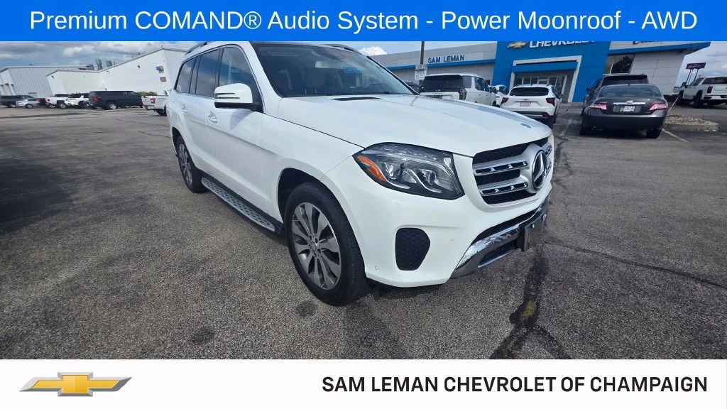 Used 2017 White Mercedes-Benz GLS 450 image 1