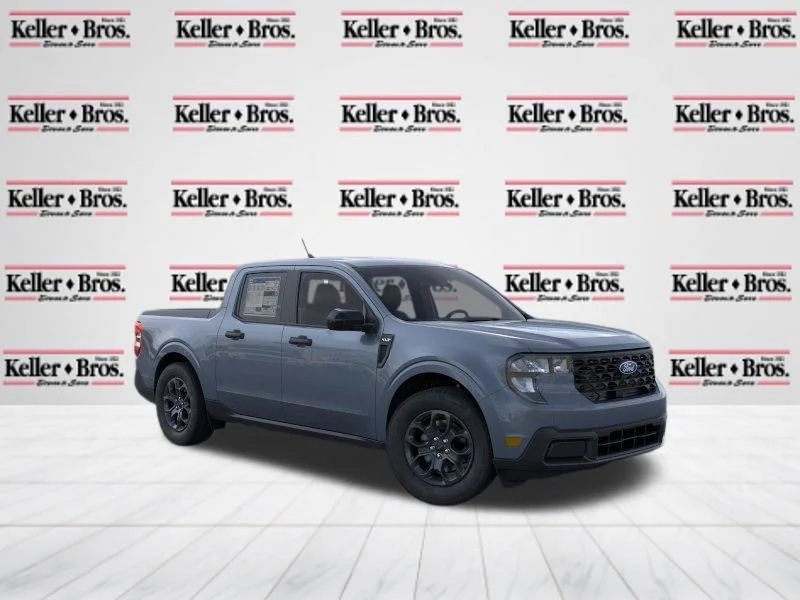 New 2026 Azure Gray Metallic Tri-Coat Ford XLT image 1