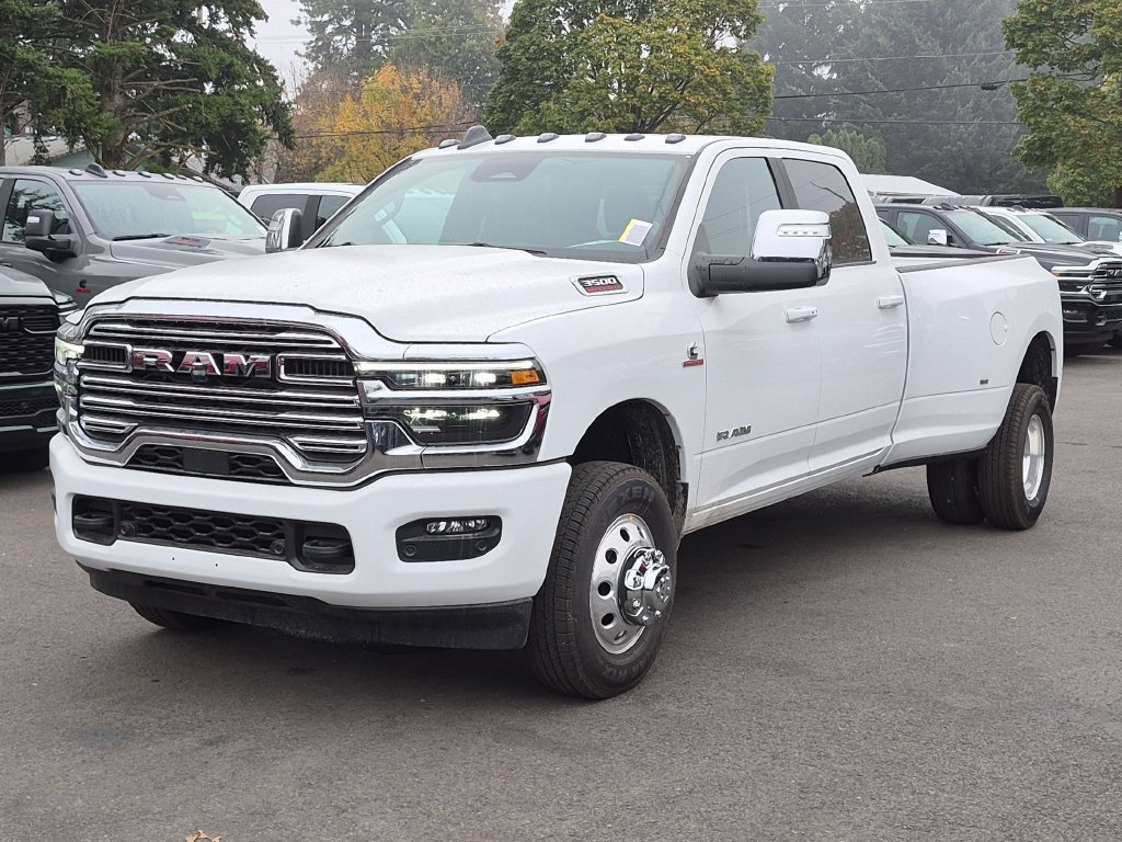New 2027 Bright White Clear-Coat Exterior Paint RAM Laramie image 3