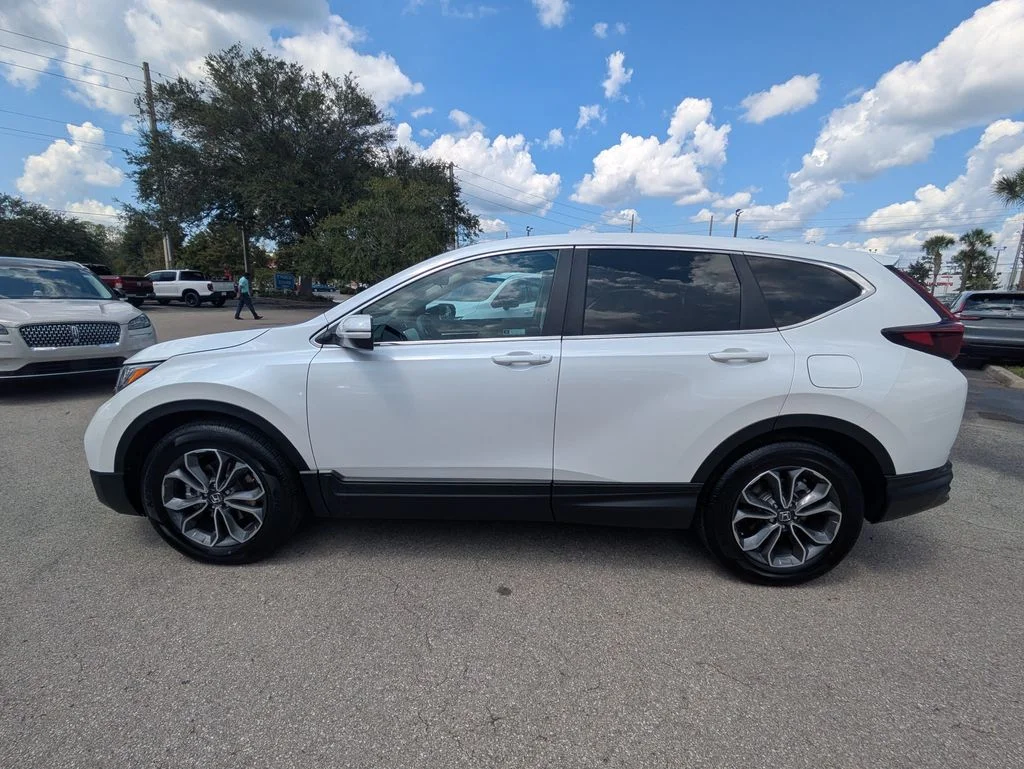 Certified Used 2022 Platinum White Pearl Honda EX image 7
