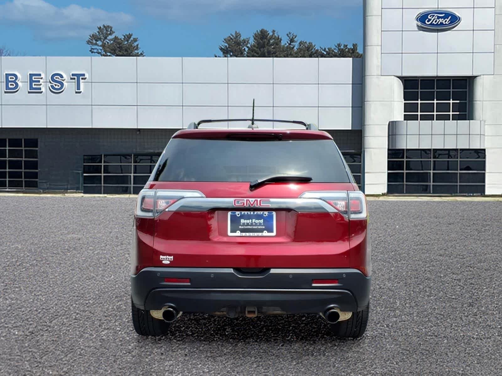 Used 2018 Crimson Red Tintcoat GMC SLT image 5