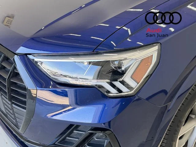 Certified Used 2025 Blue Audi Premium image 4