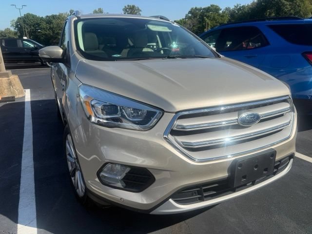 Used 2018 Red Ford Titanium image 1
