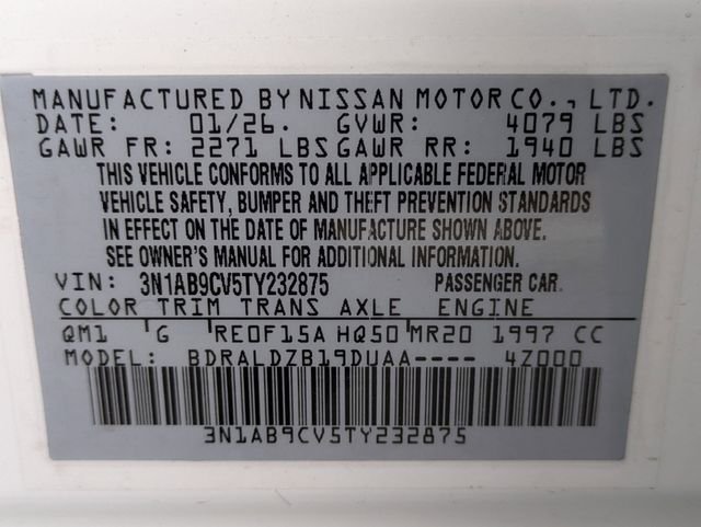 New 2026 Fresh Powder Nissan SV image 29