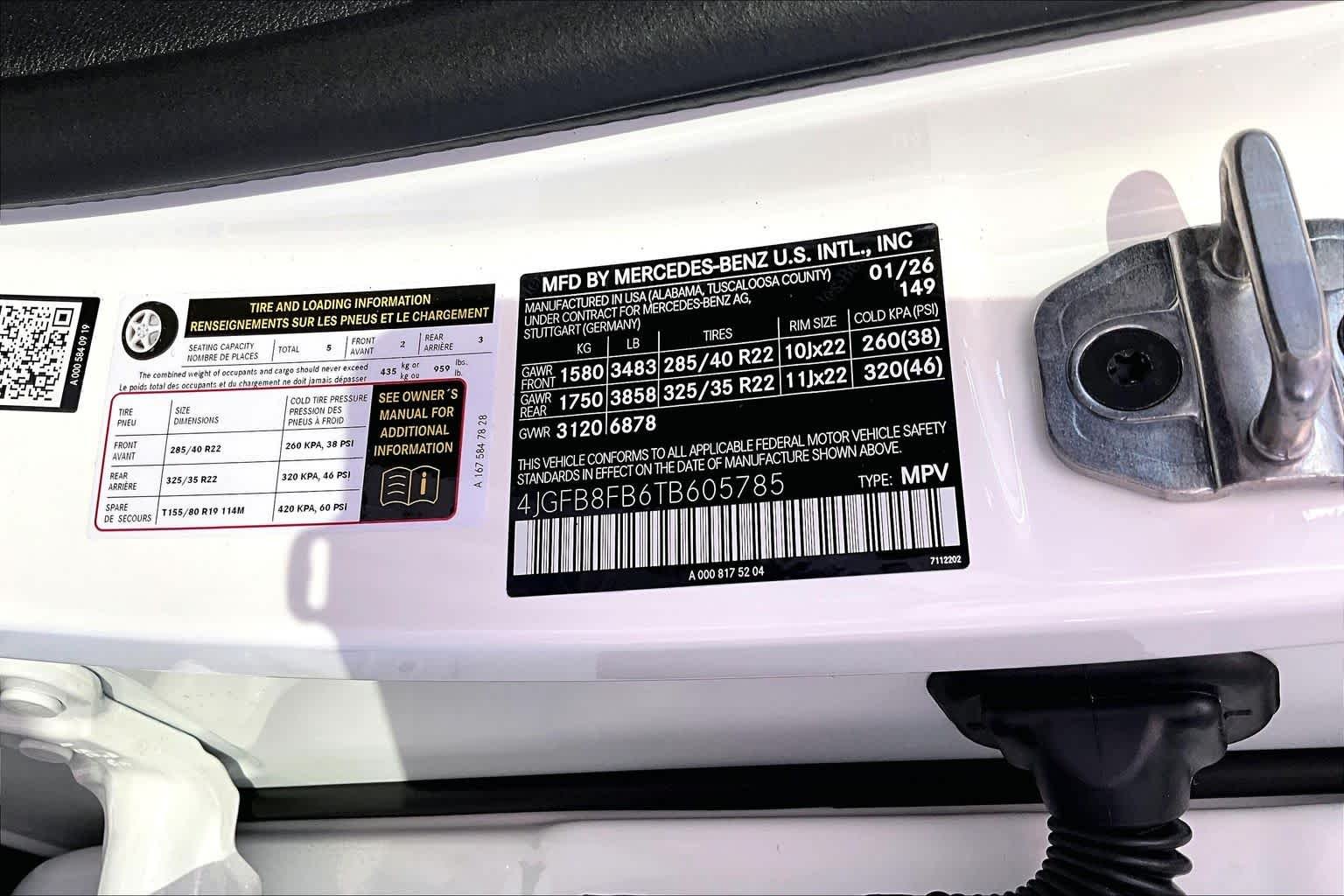 New 2026 Polar White Mercedes-Benz GLE 580 image 16