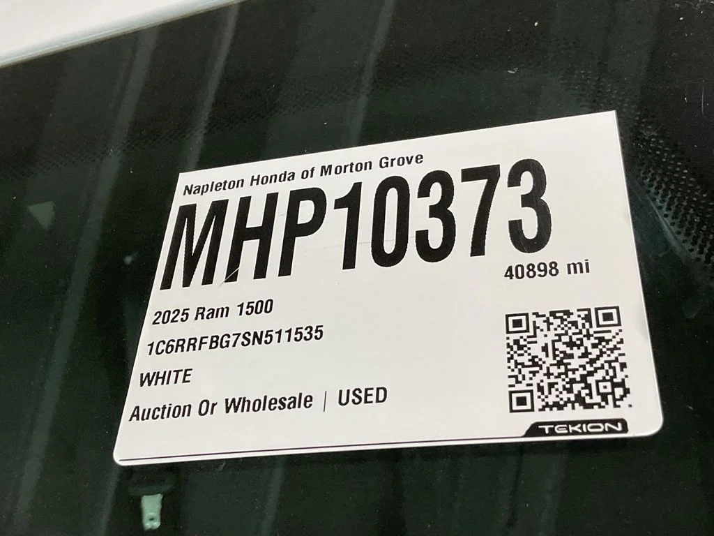 Used 2025 Bright White Clearcoat Ram Big Horn/Lone Star image 34