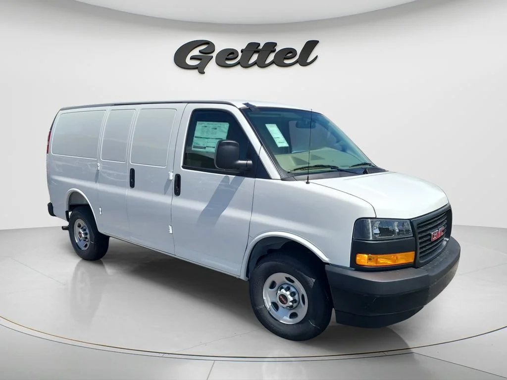 New 2026 Summit White GMC Work Van image 3