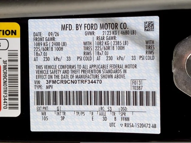 New 2026 Shadow Black Ford Outer Banks® image 51