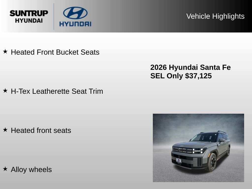 Used 2026 Hampton Gray Hyundai SEL image 16