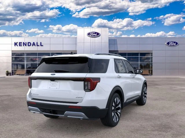 New 2026 White Metallic Ford Platinum image 8