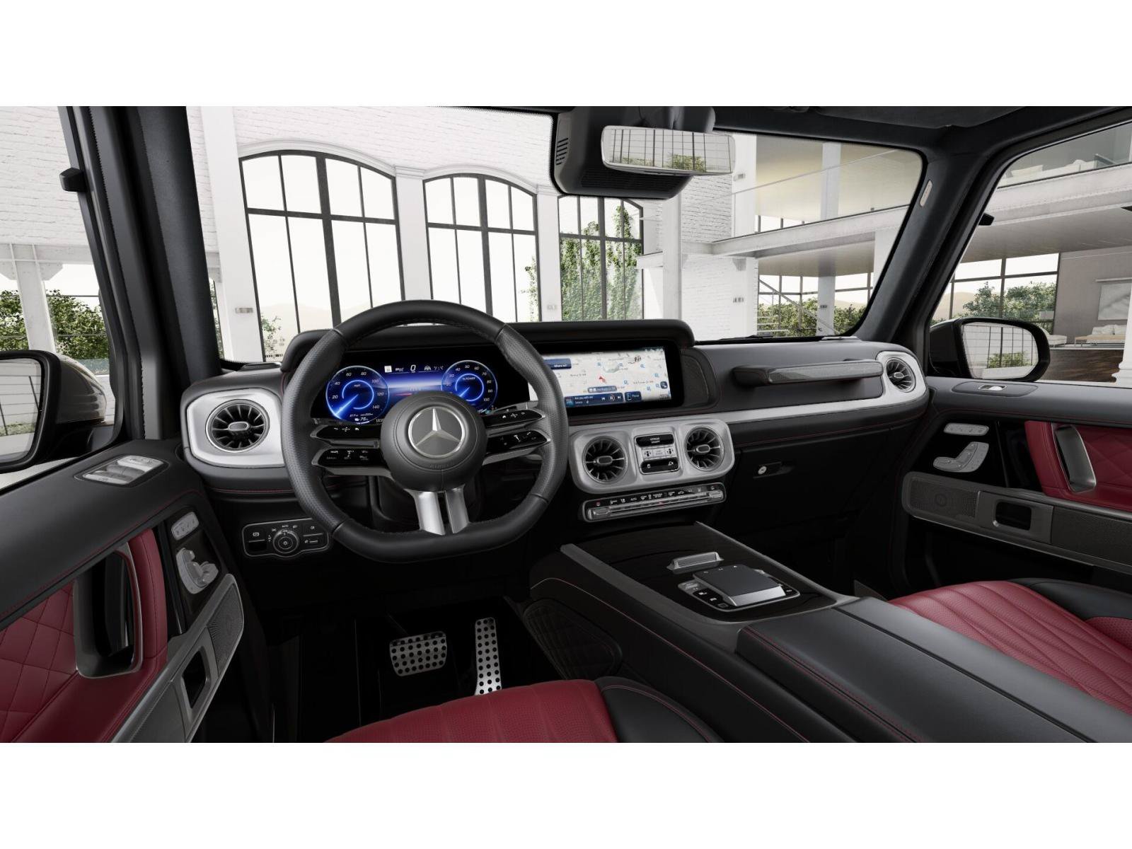 New 2027 Obsidian Black Metallic Mercedes-Benz G 580 Electric 4MATIC® SUV image 3