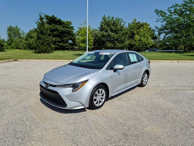 Certified Used 2026 Silver Toyota LE image 1